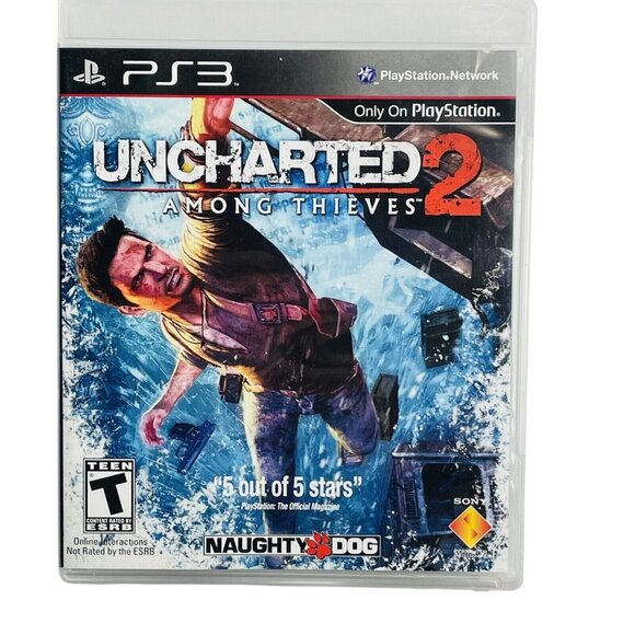 Uncharted 2: Among Thieves Game Sony PlayStation 3 PS3 Rated Teen Tested - Picture 1 of 7